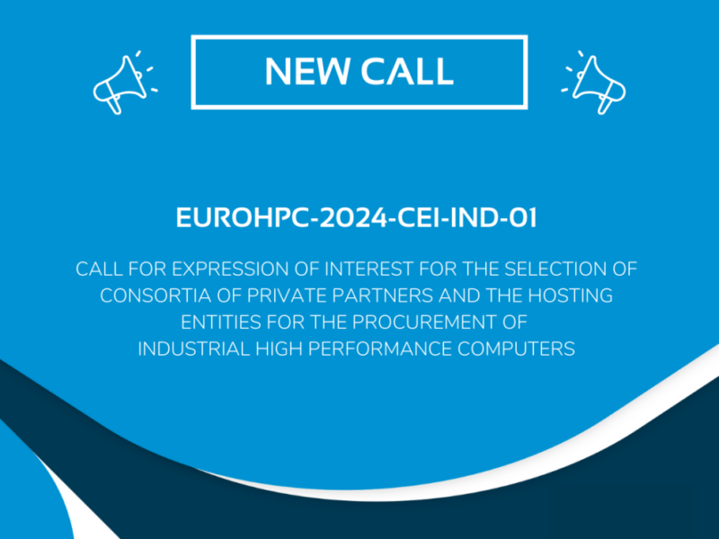Call to host new Industrial Supercomputers