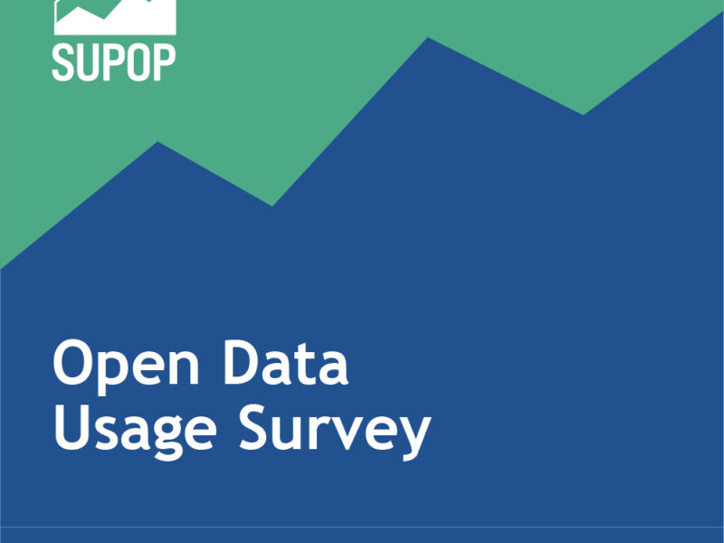 Open data usage survey